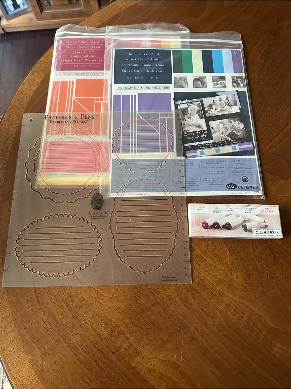 Creative Memories Scrapbook Paper & Pens Bundle